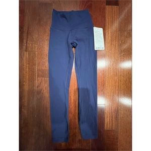 Lululemon Wunder train HR Tight 25” size 0